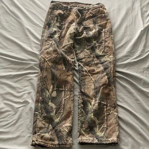 Wrangler insulated camo jeans